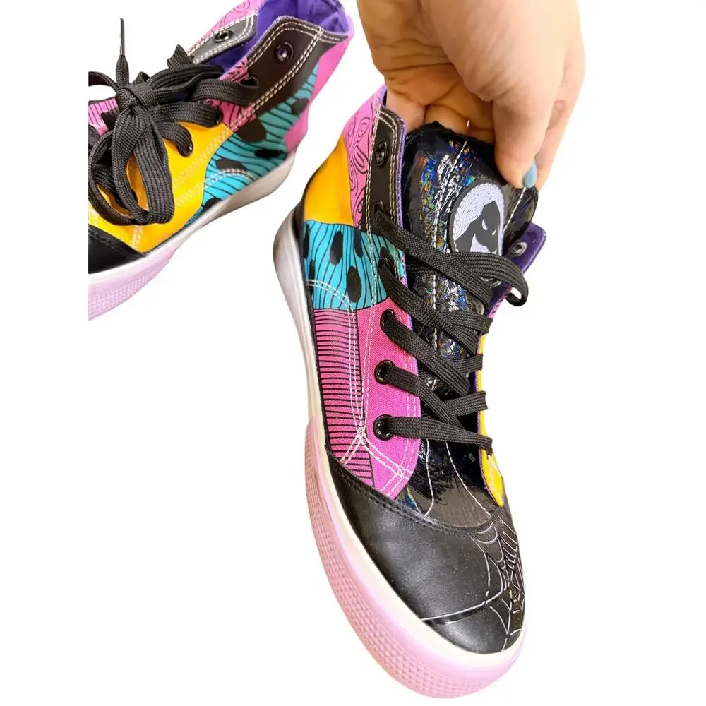 Disney‎ Nightmare Before Christmas Sneakers Sally Jack Women’s 8.5 NWT
